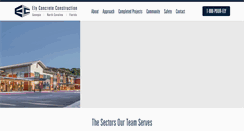 Desktop Screenshot of elyconcreteconstruction.com
